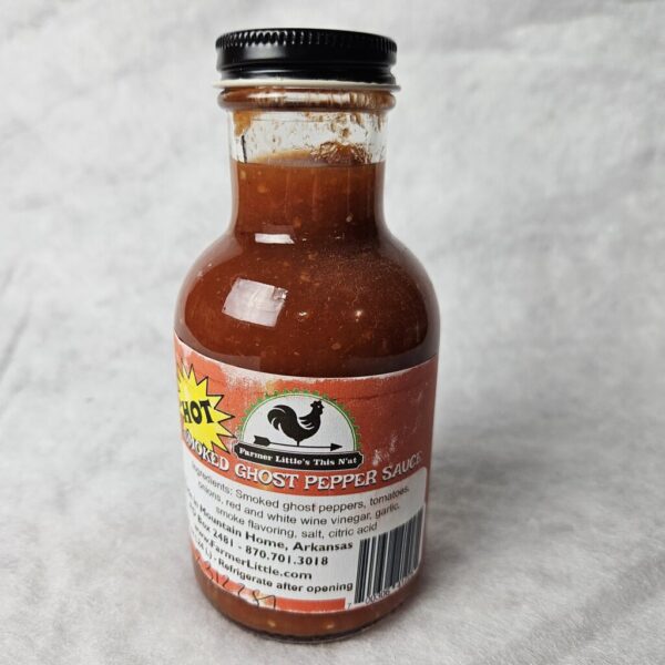 Smoked Ghost Pepper Sauce