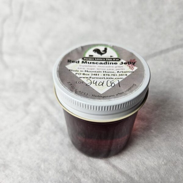 Red Muscadine Jelly